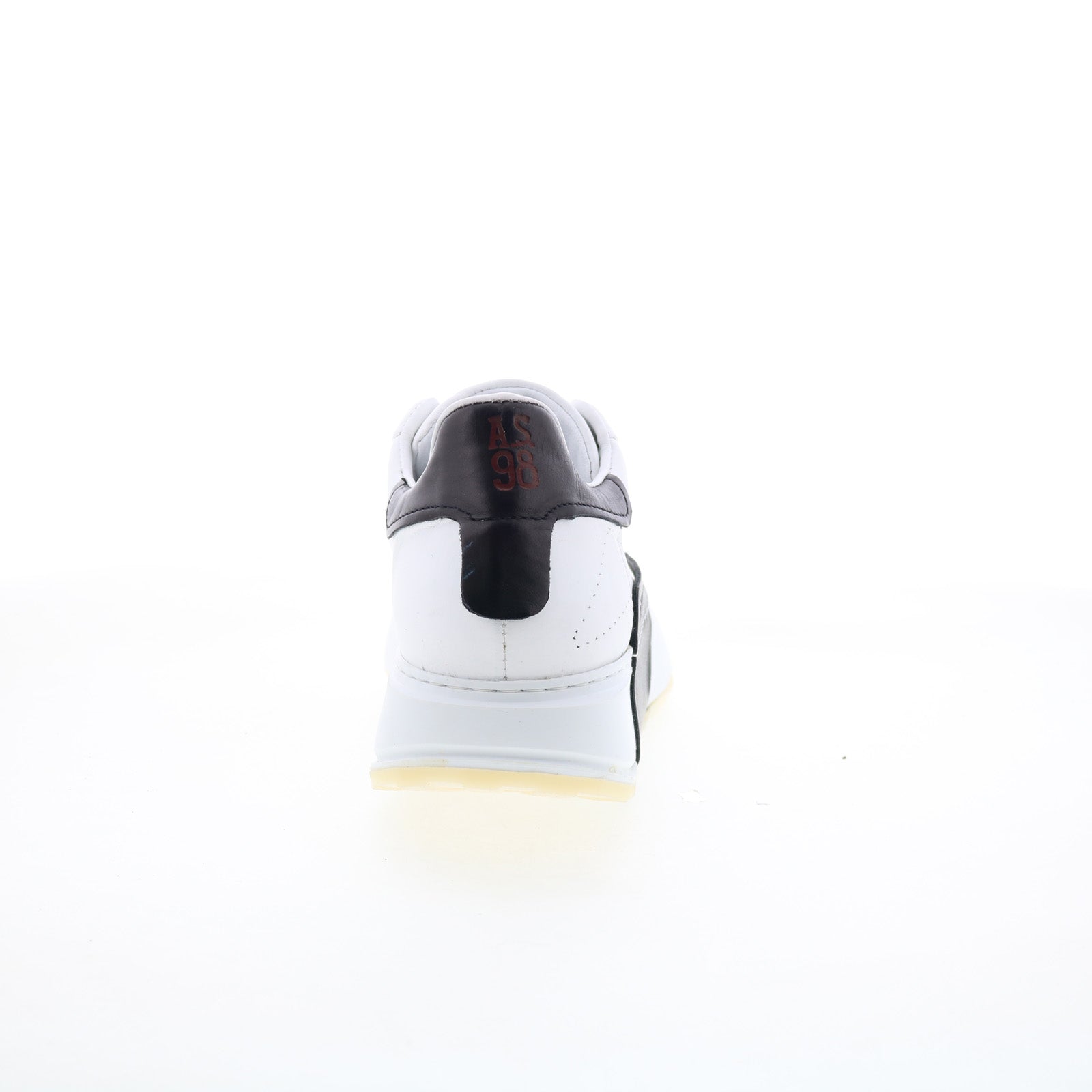 Hannie Womens White Leather Lace Up Lifestyle Sneakers Shoes
