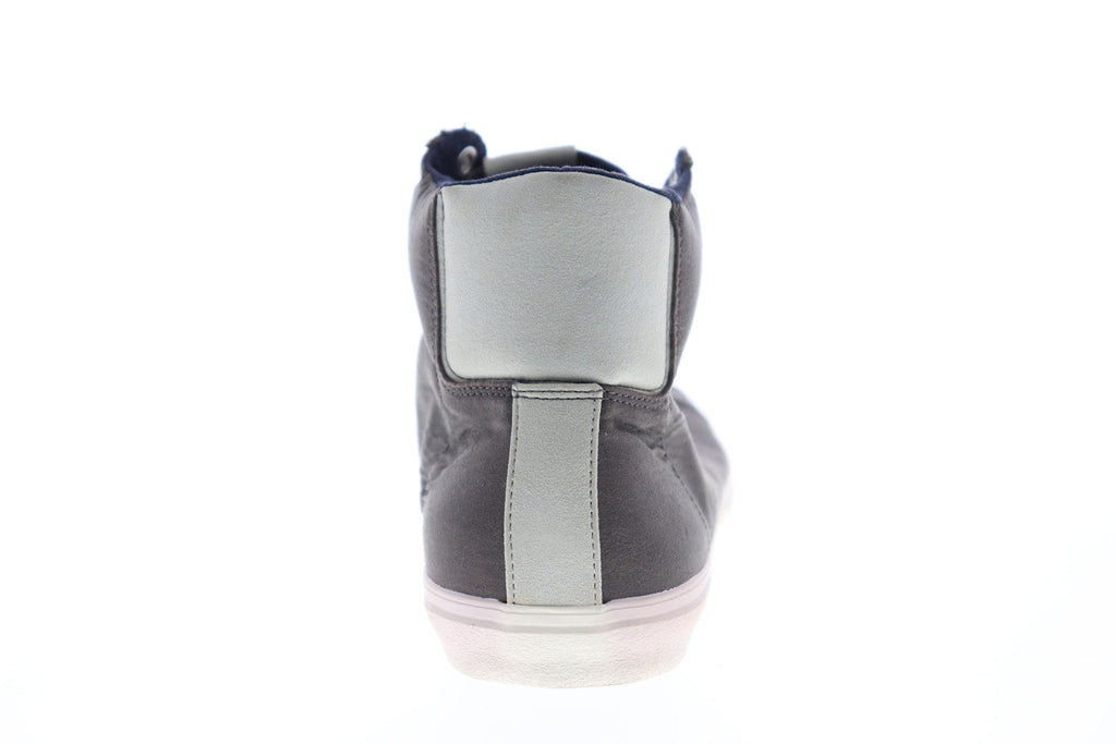 Aldo Hawksley Mens Gray Suede High Top Lace Up Lifestyle Sneakers Shoes