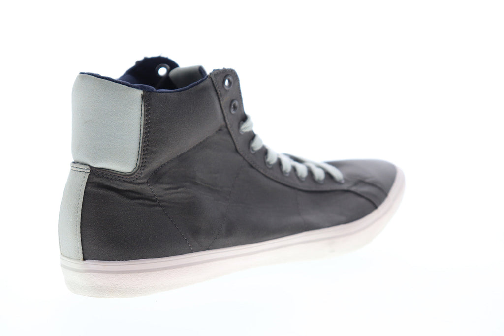Aldo Hawksley Mens Gray Suede High Top Lace Up Lifestyle Sneakers Shoes