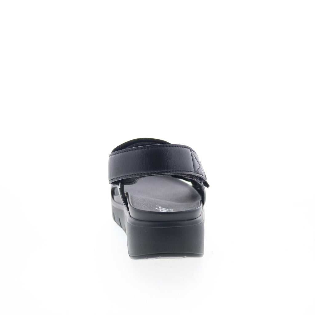 Alegria Henlee HLE-7438 Womens Black Synthetic Strap Sandals Shoes