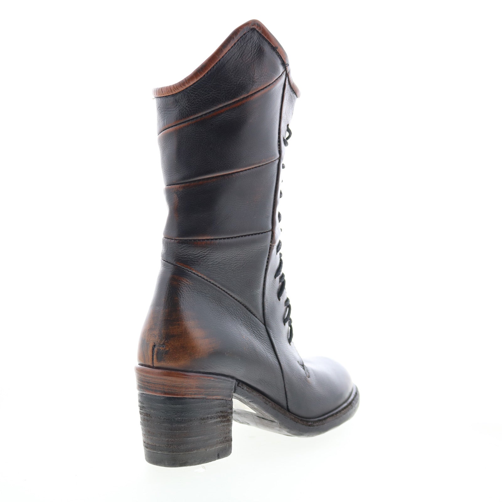 Jasper Womens Brown Leather Zipper Casual Dress Boots