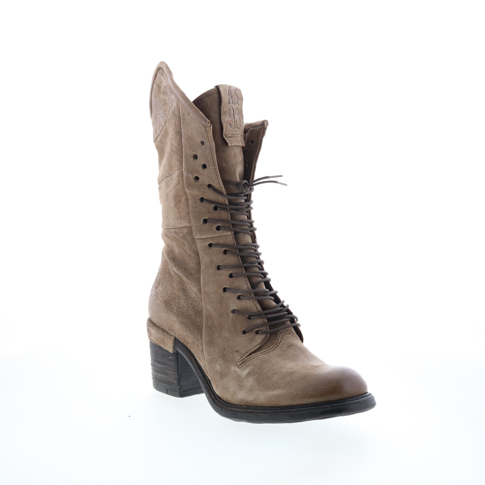 Jasper Womens Gray Leather Zipper Casual Dress Boots