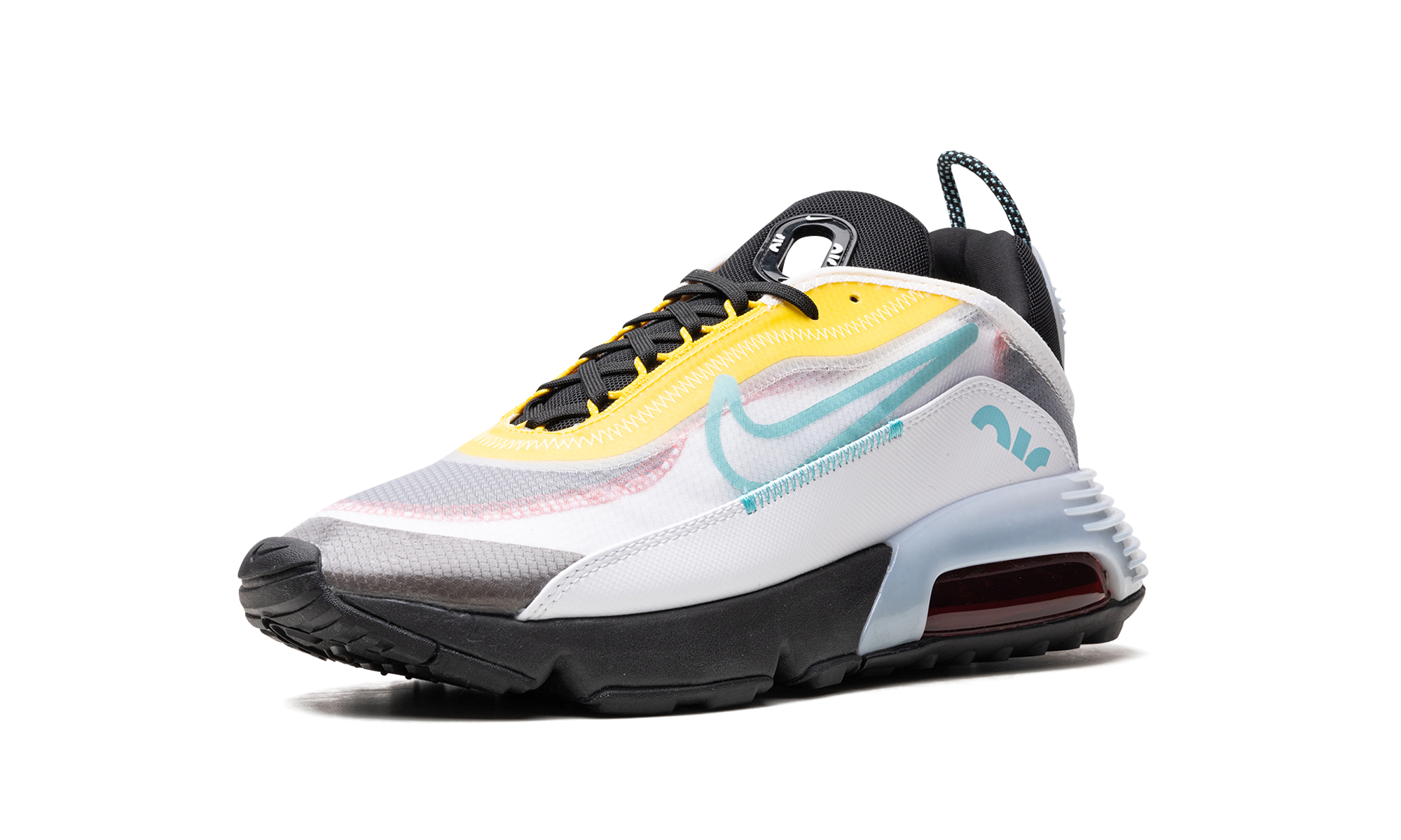 Air Max 2090 "White Speed Yellow Bleached Aqua"