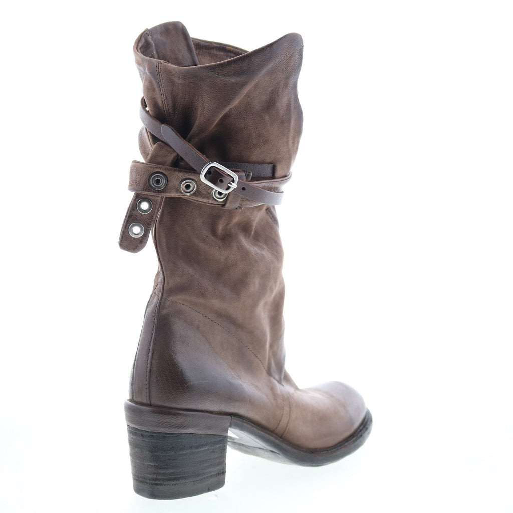 Judd Womens Brown Leather Zipper Casual Dress Boots