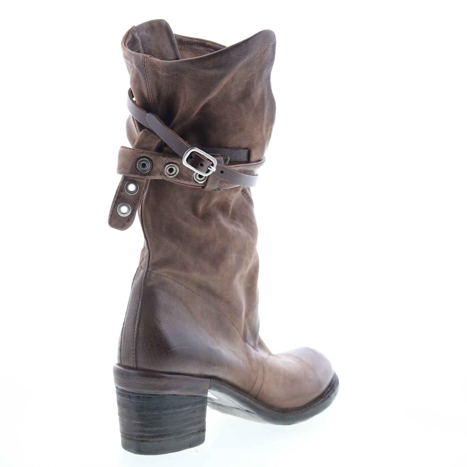 Judd Womens Brown Leather Zipper Casual Dress Boots