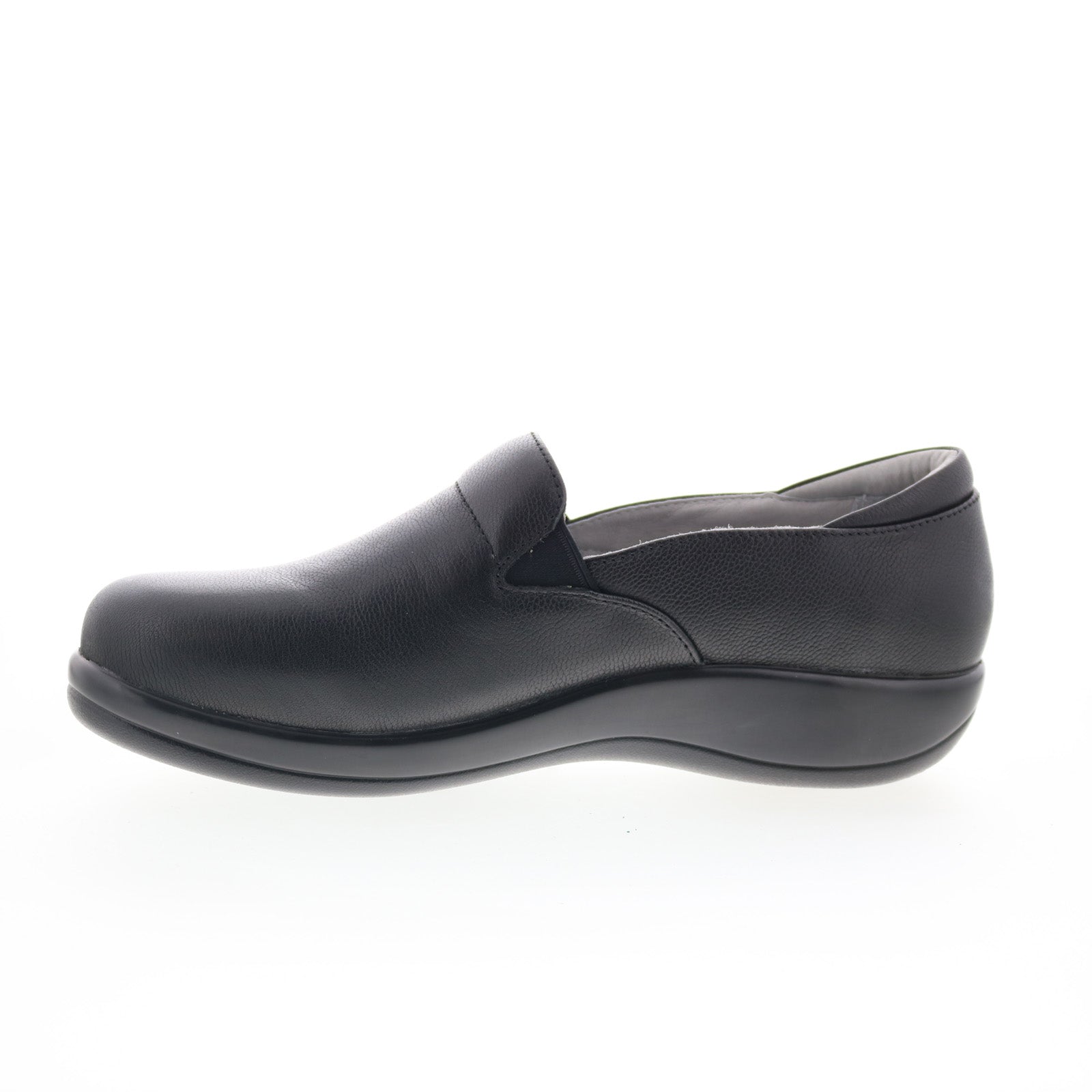 Alegria Keli Upgrade KEL-161 Womens Black Leather Loafer Flats Shoes