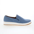 Aetrex Cameron PC145 Womens Blue Canvas Slip On Lifestyle Sneakers Shoes
