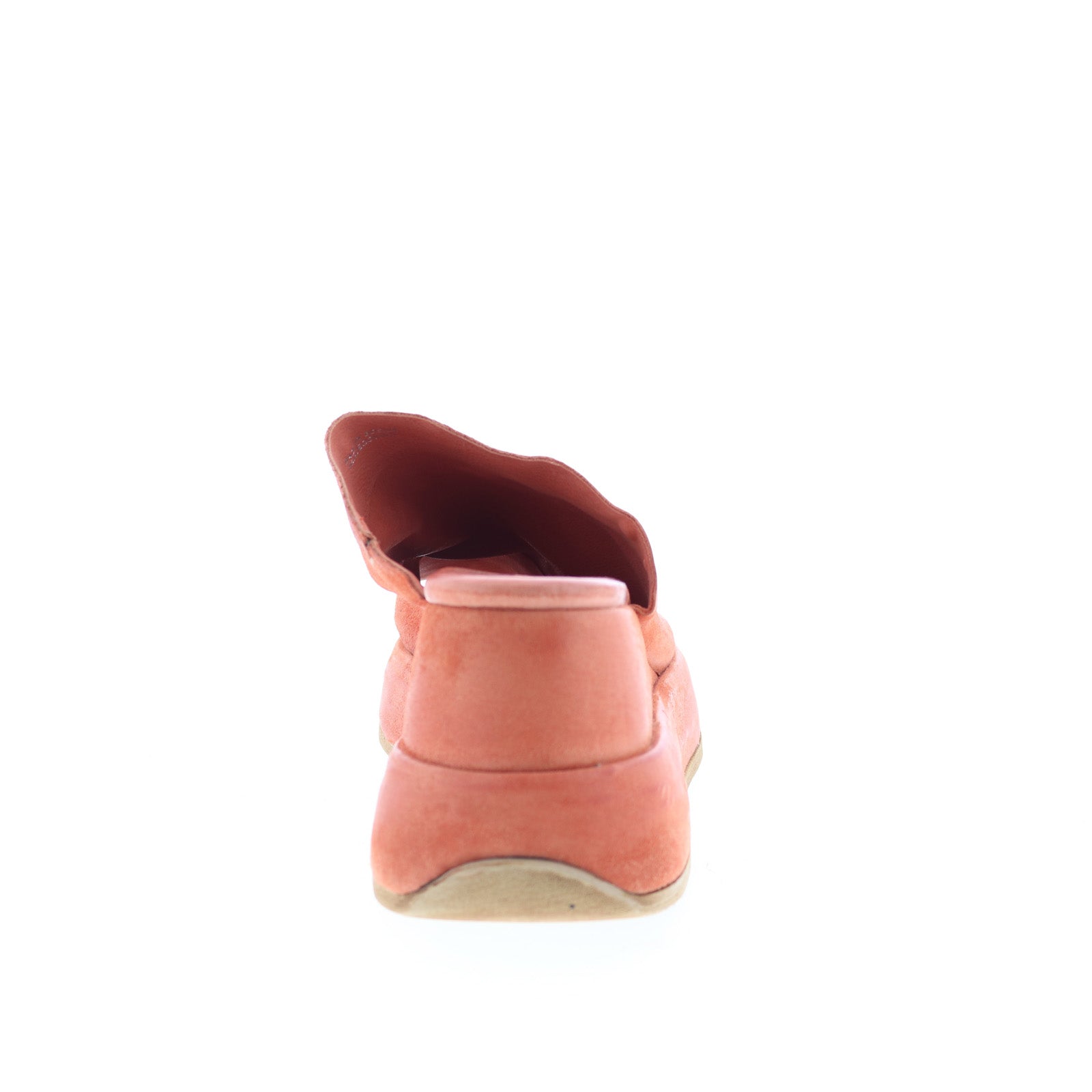 Rafe Womens Orange Suede Slip On Wedges Sandals Shoes