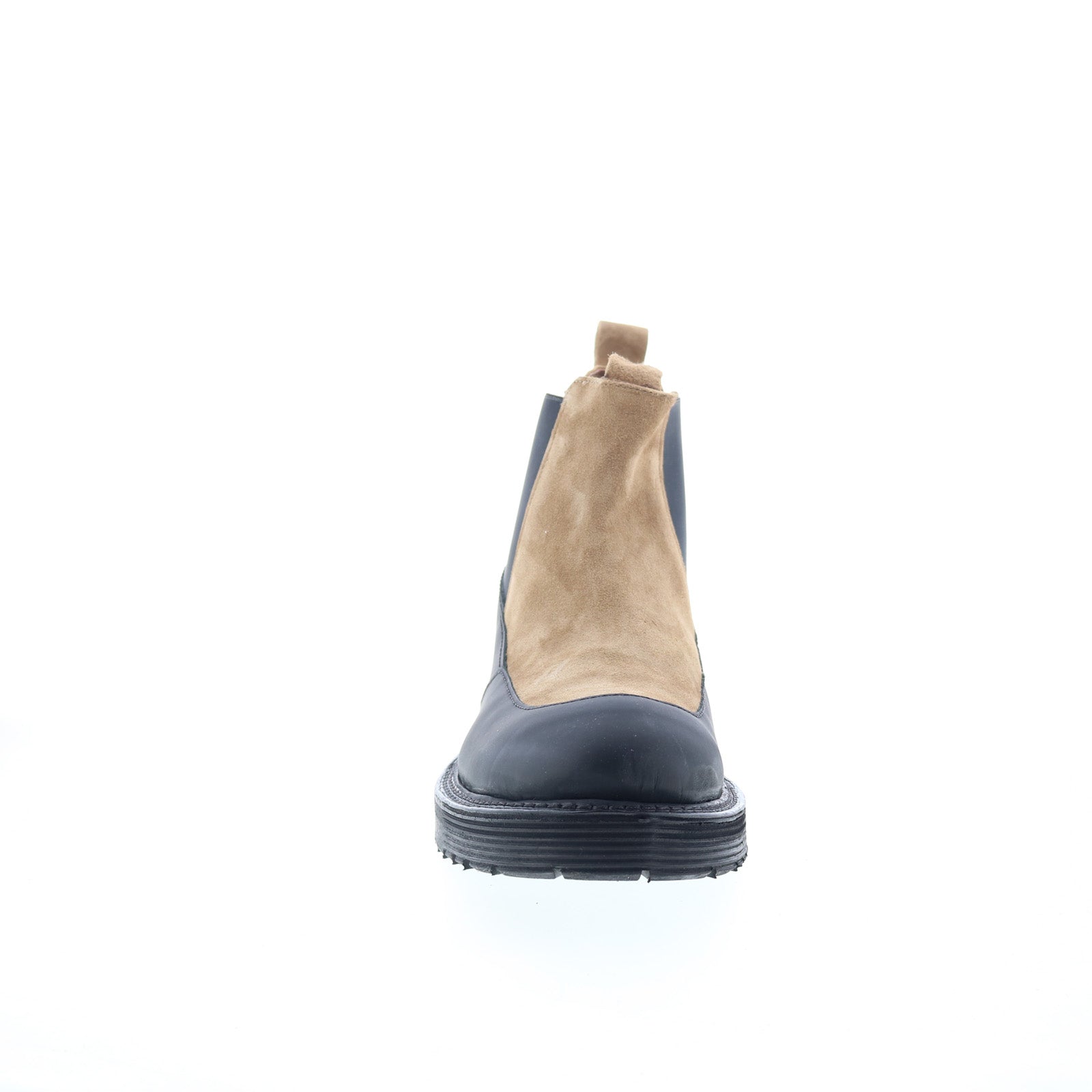 Ronny Mens Brown Synthetic Slip On Chelsea Boots