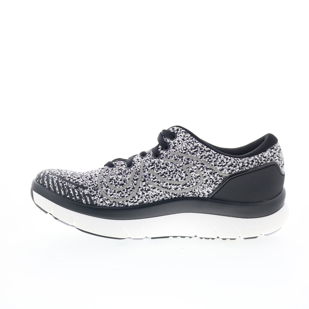 Alegria Roll On RRR2-7499W Womens Gray Wide Canvas Lifetsyle Sneakers Shoes