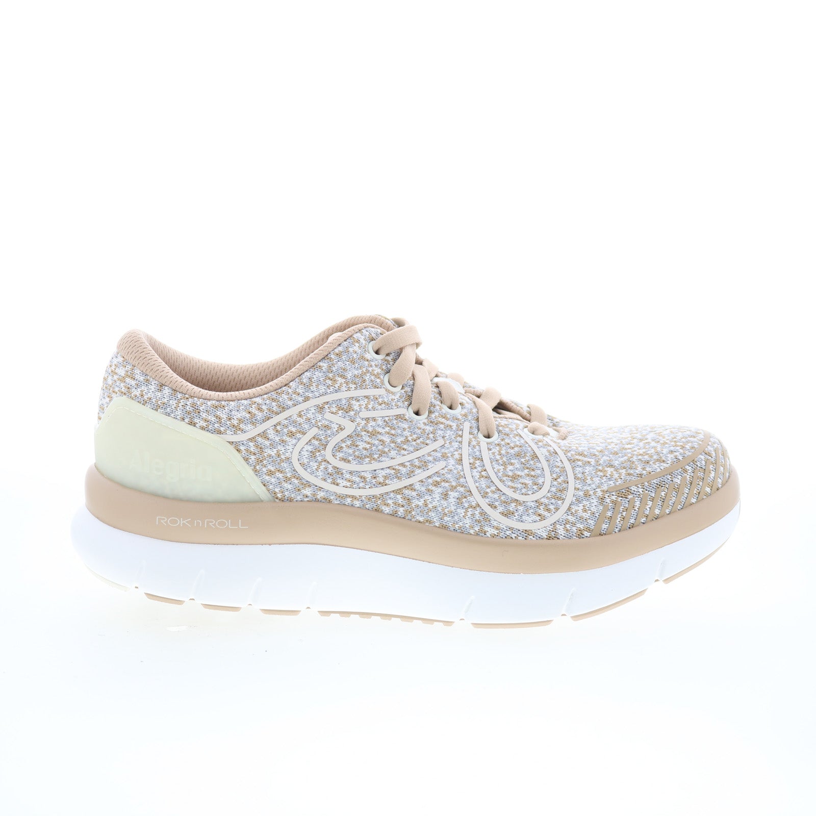 Alegria Roll On RRR2-7622 Womens Beige Synthetic Lifetsyle Sneakers Shoes