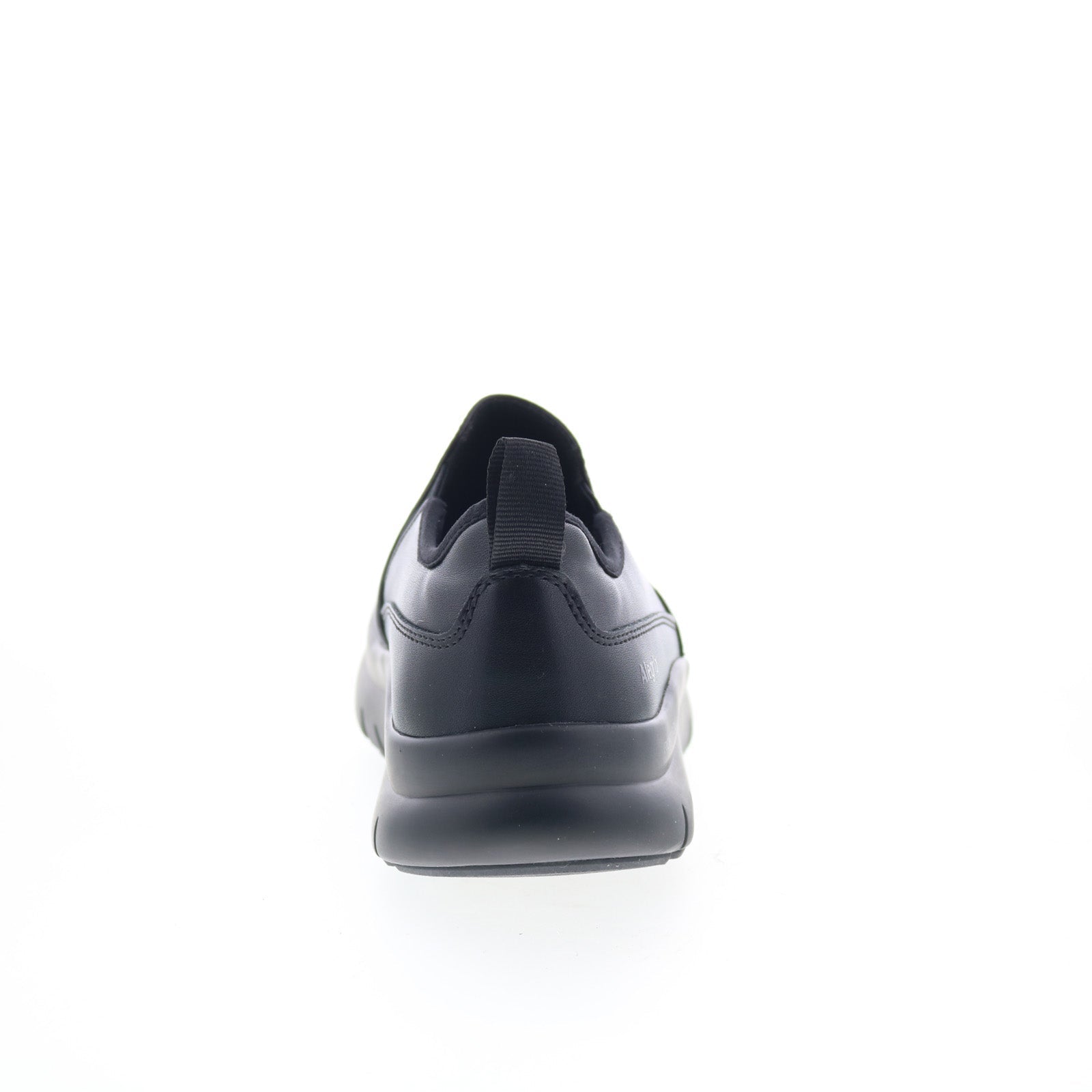 Alegria Shift Lead RRSL-7441W Womens Black Leather Wide Loafer Flats Shoes