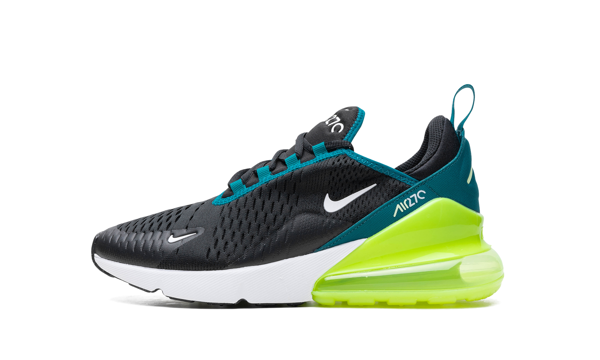 Air Max 270 GS "Black Bright Spruce Volt" 943345 026