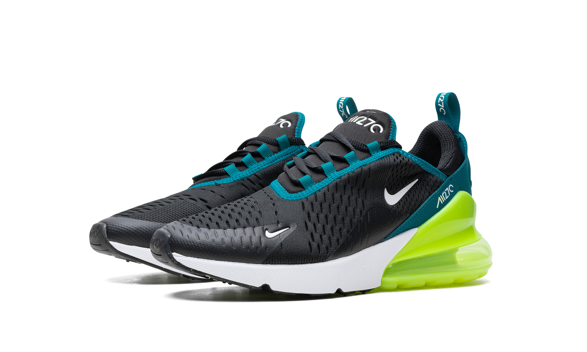 Air Max 270 GS "Black Bright Spruce Volt" 943345 026