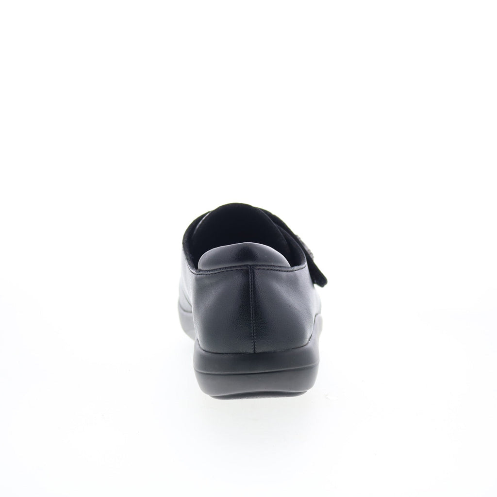 Alegria Spright SPR-601 Womens Black Synthetic Slip On Loafer Flats Shoes