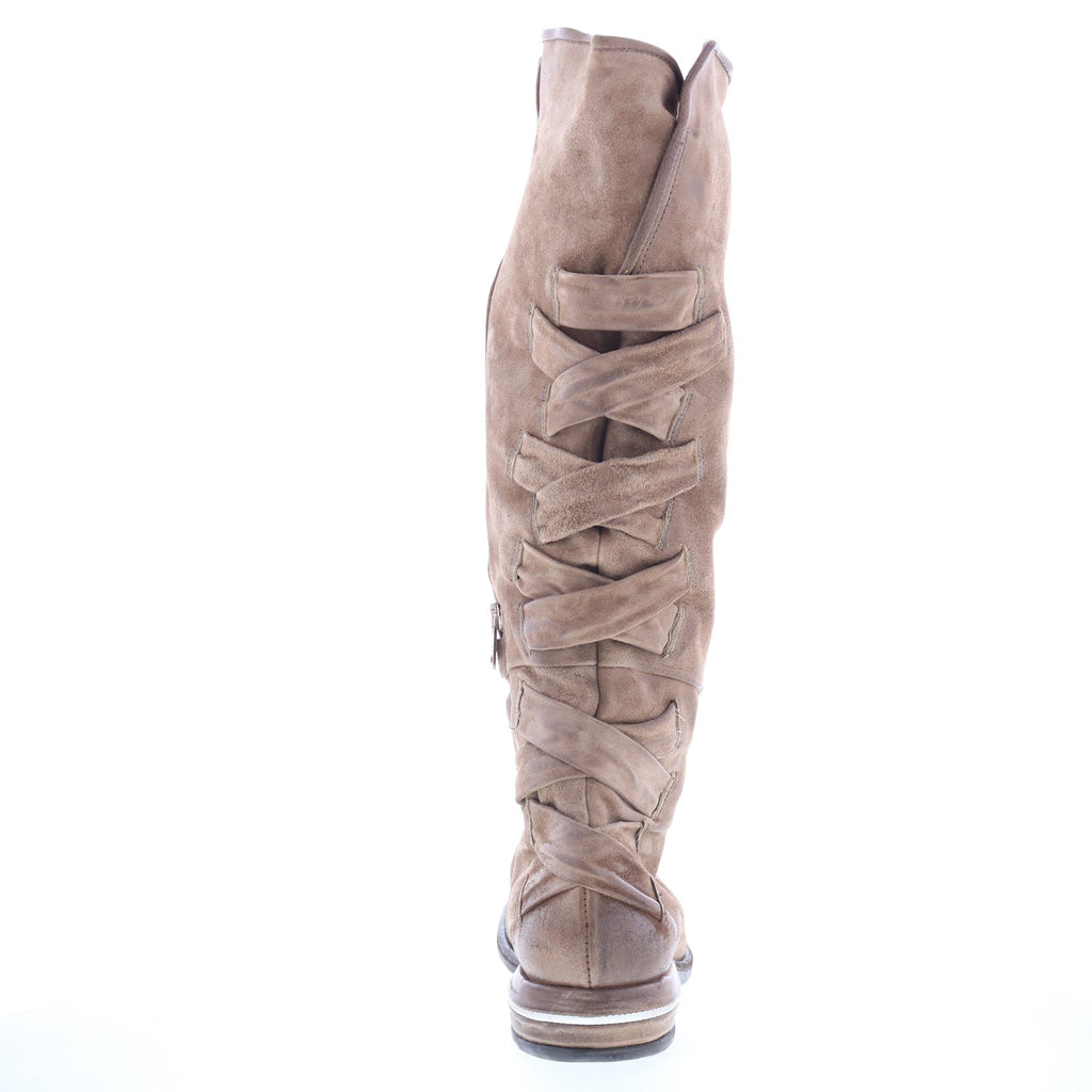 Teagan Womens Brown Leather Zipper Casual Dress Boots