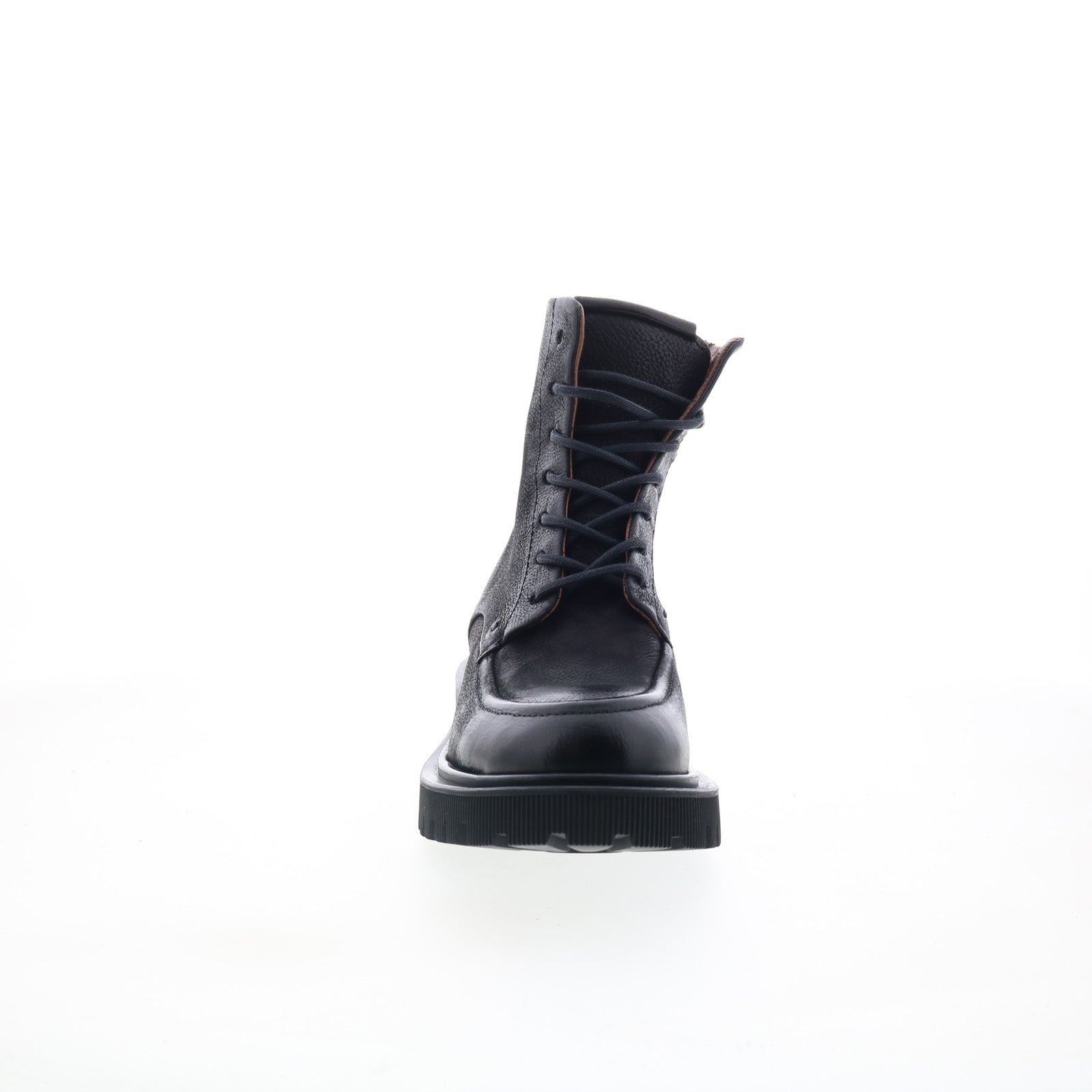 Truett Womens Black Leather Zipper Casual Dress Boots