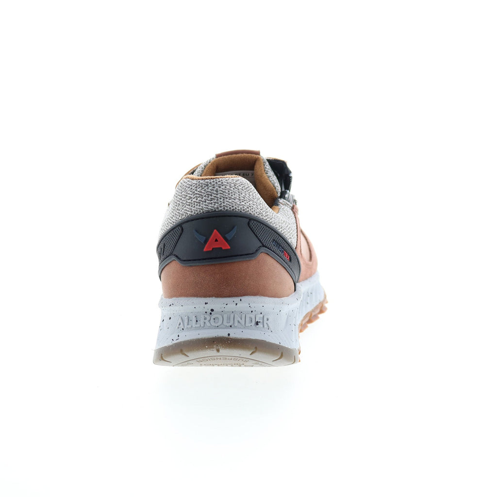Allrounder by Mephisto Utano Tex Mens Brown Suede Lifestyle Sneakers Shoes