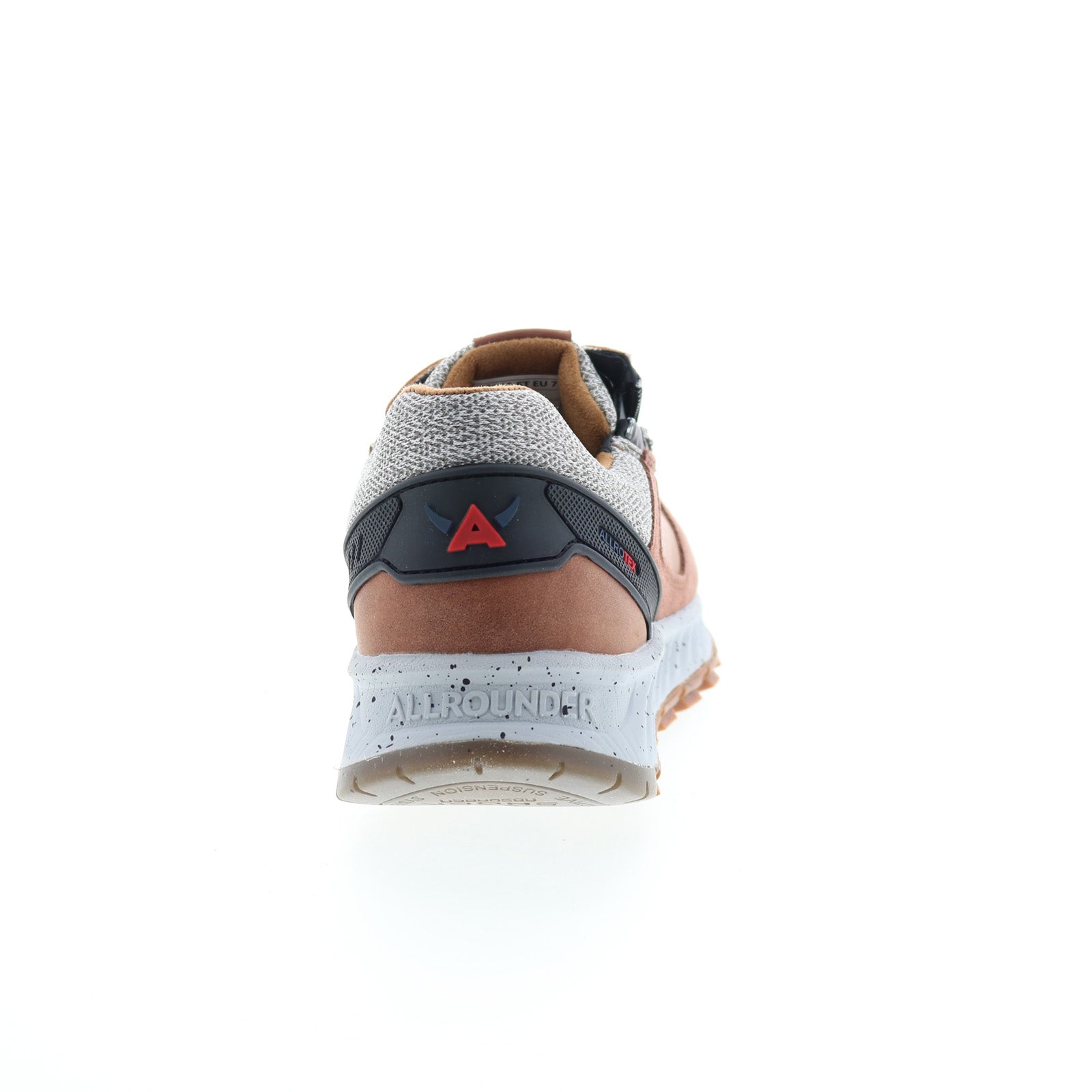 Allrounder by Mephisto Utano Tex Mens Brown Suede Lifestyle Sneakers Shoes