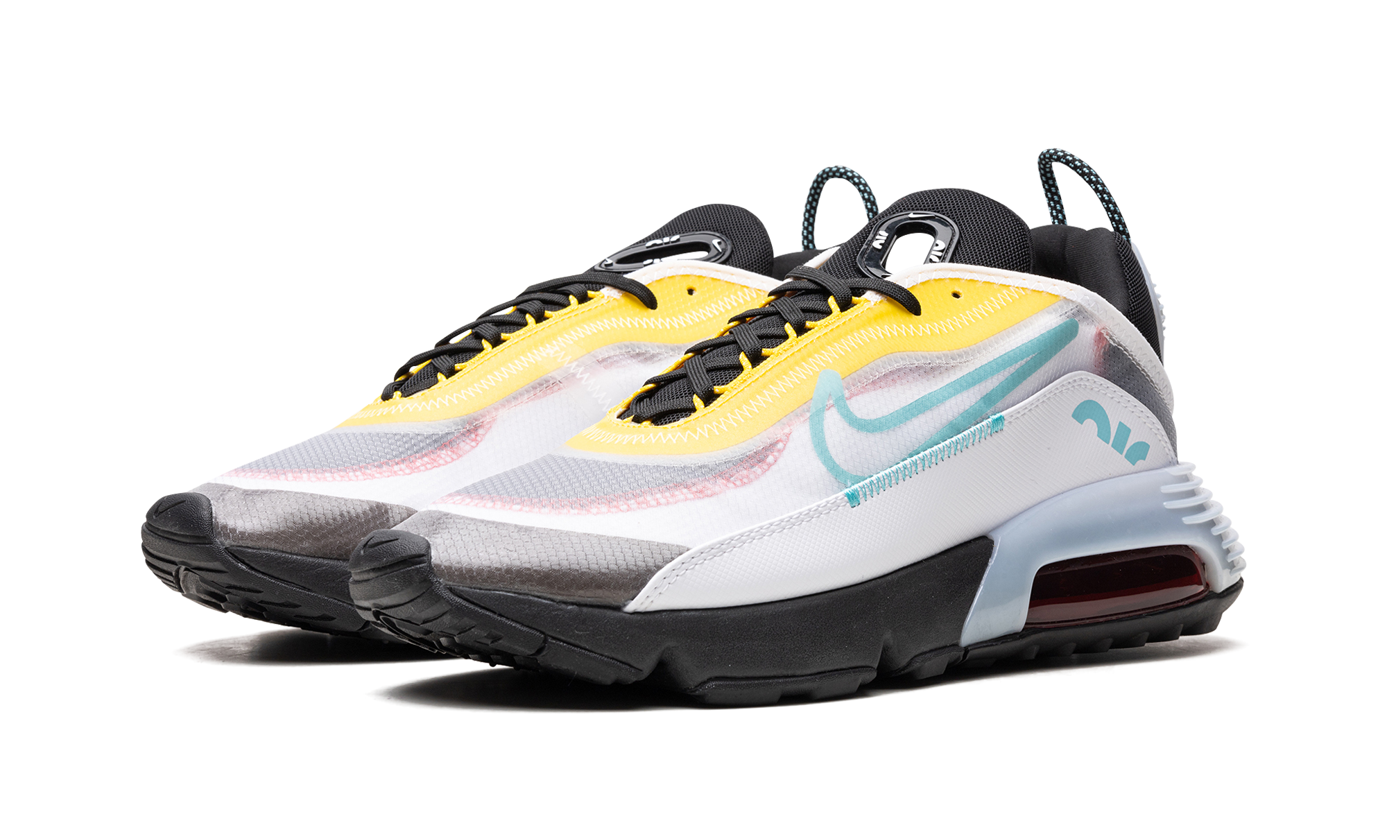 Air Max 2090 "White Speed Yellow Bleached Aqua"
